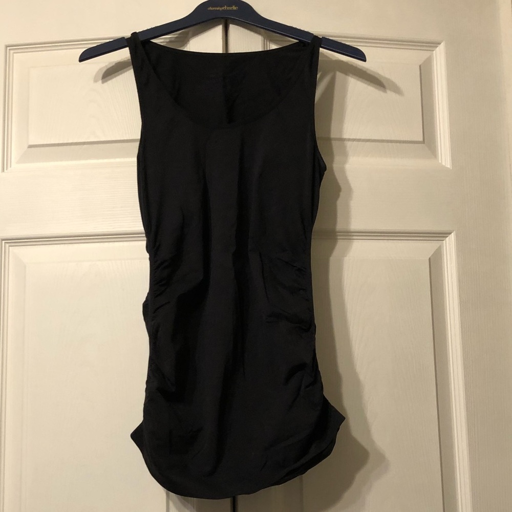 Black Maternity Tank Top